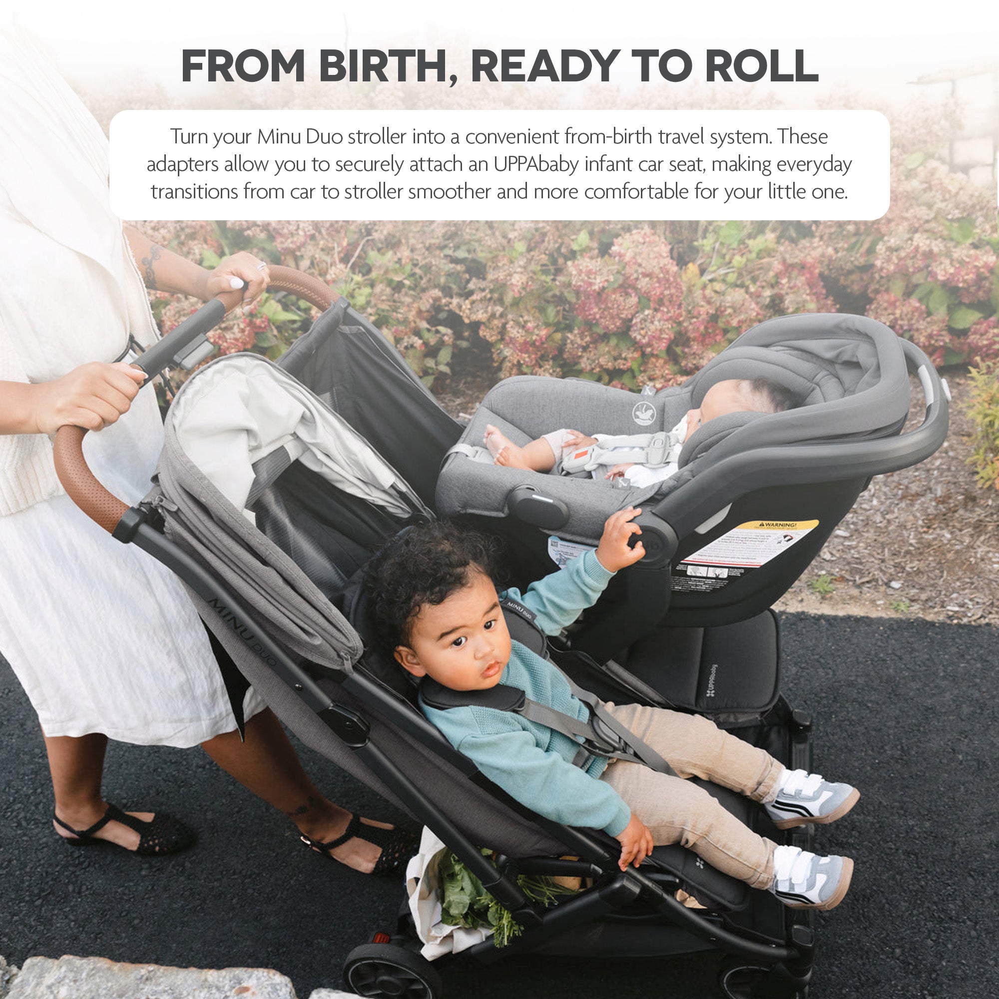 UPPAbaby Adapters for Minu Duo Mesa/Mesa V2, Mesa Max