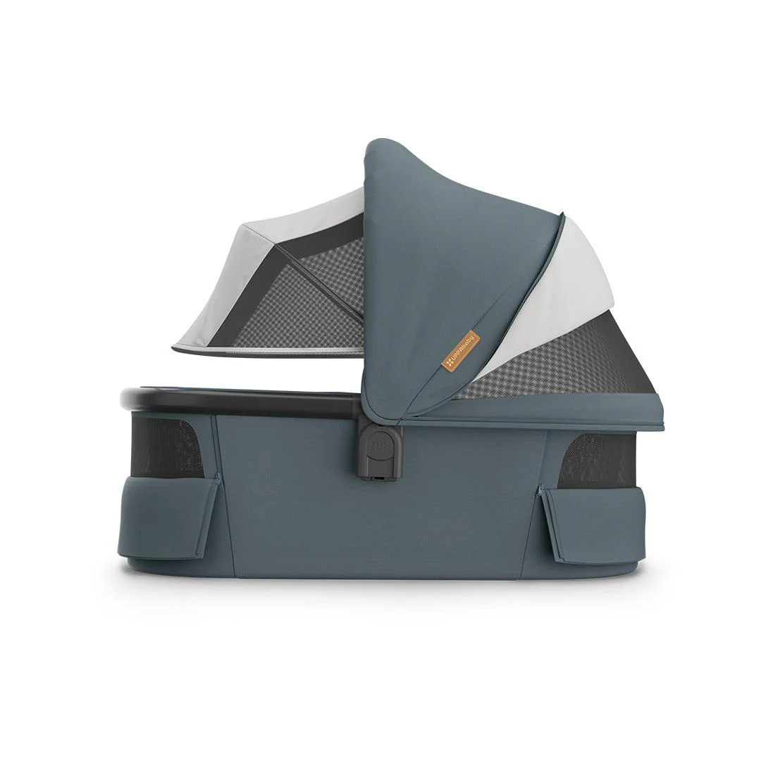 UPPAbaby Bassinet V3 Dillan Stone Blue Carbon Frame