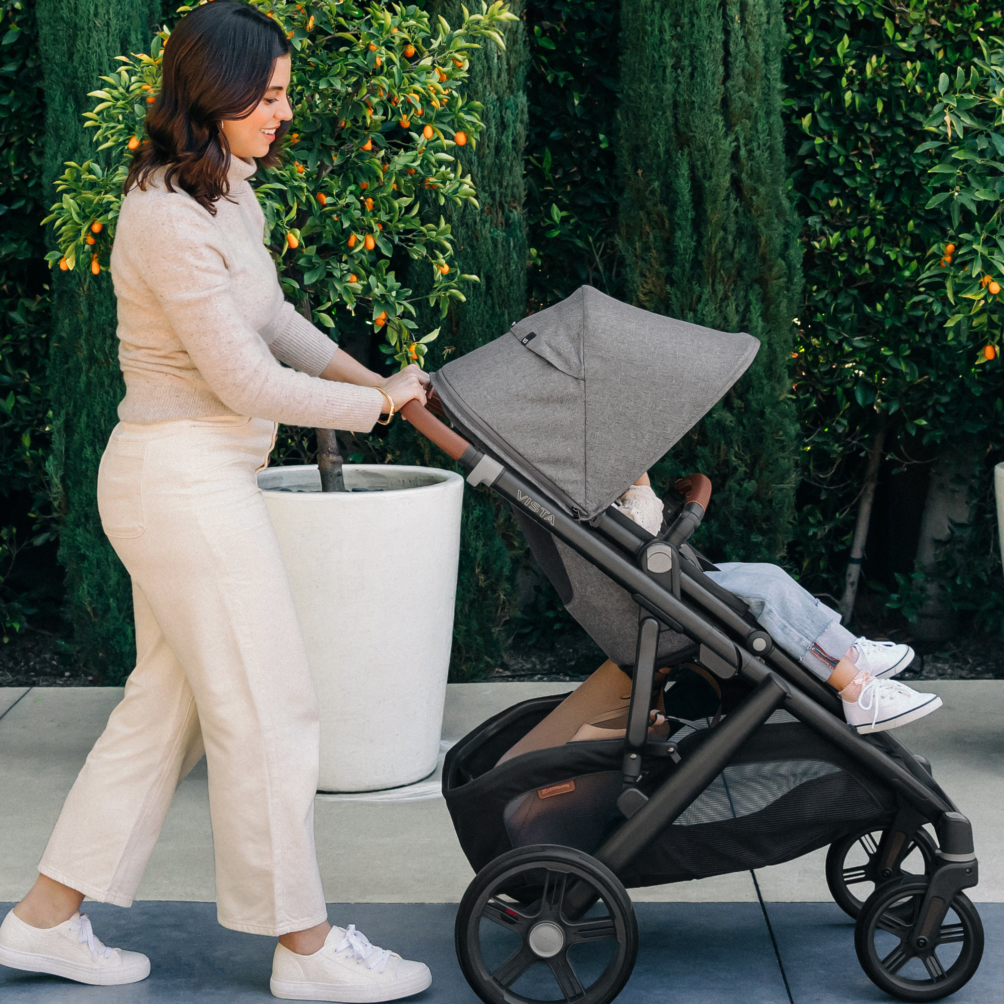 UPPAbaby Vista V3 Stroller Greyson Charcoal Mélange