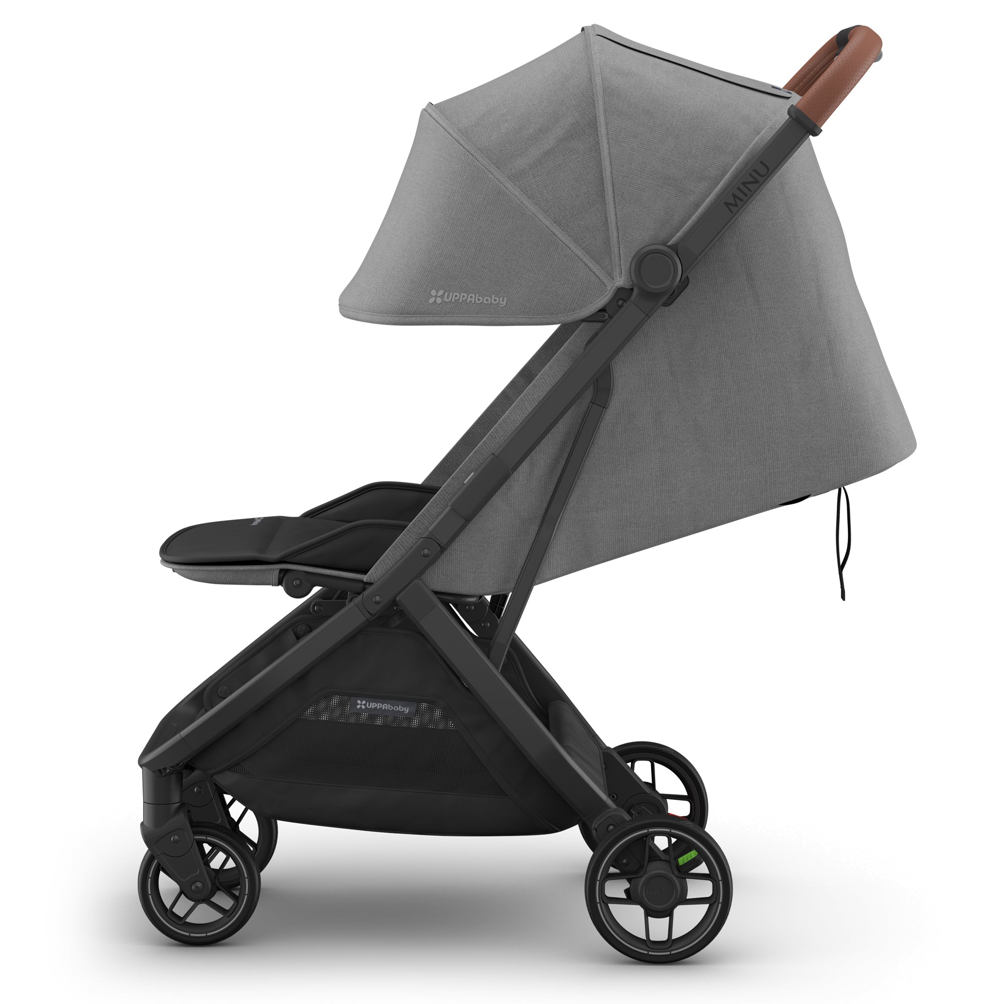 UPPAbaby Minu V3 Stroller Greyson Charcoal Mélange