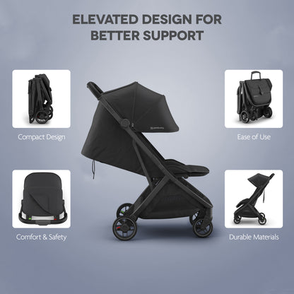 UPPAbaby Minu V3 Stroller Jake Charcoal