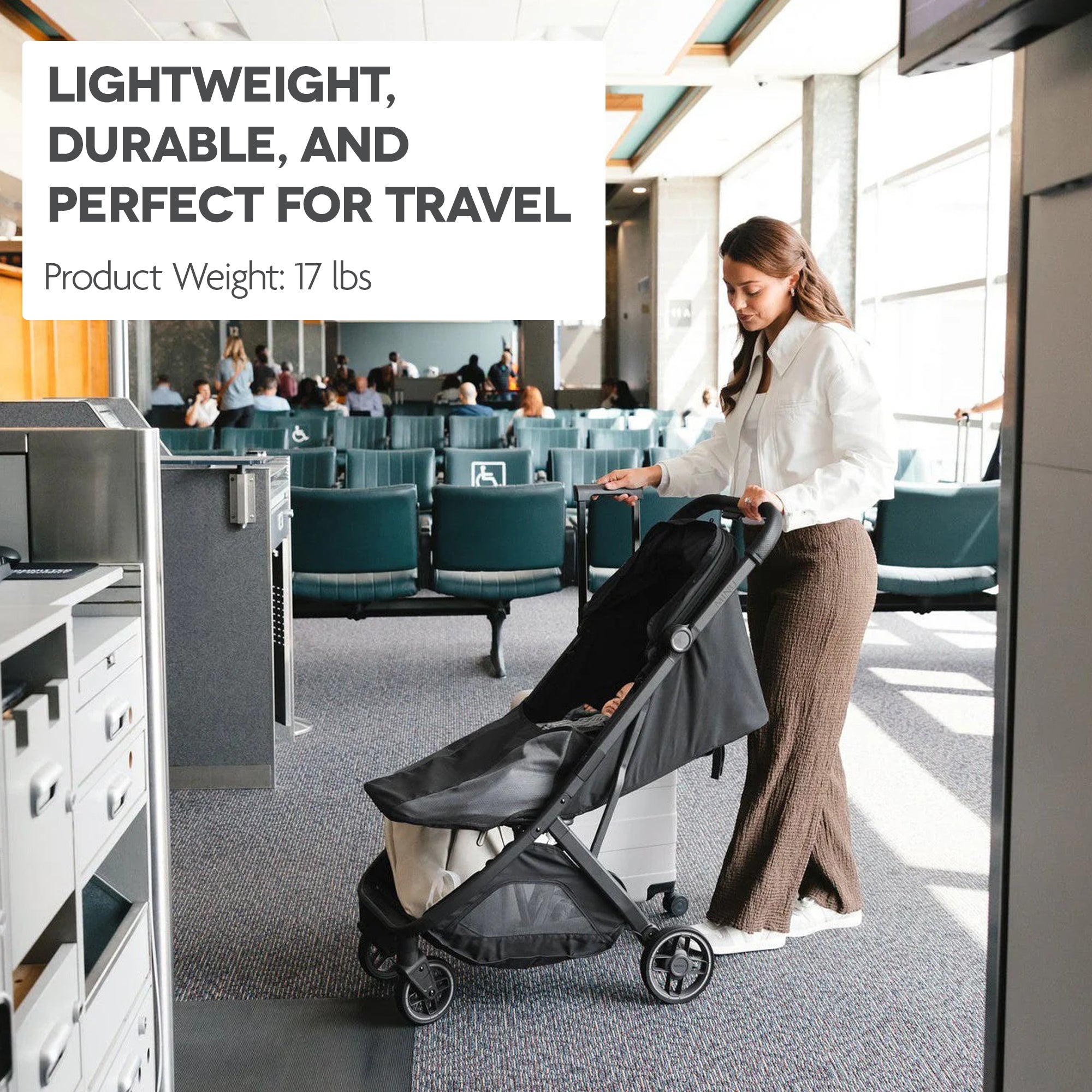 UPPAbaby Minu V3 Stroller Jake Charcoal