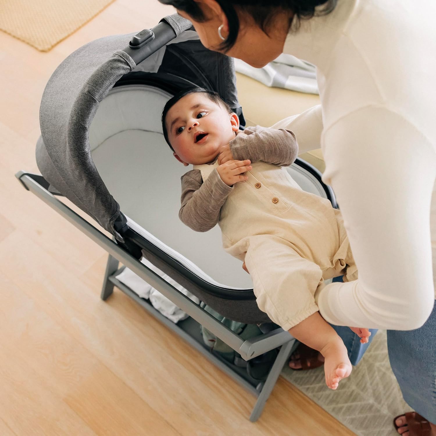 UPPAbaby New Bassinet Stand Grey