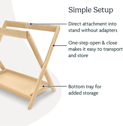 UPPAbaby New Bassinet Stand Natural