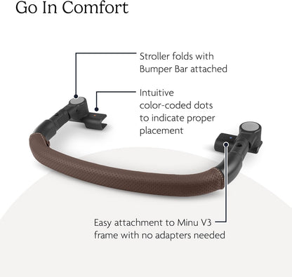 UPPAbaby Bumper Bar for Minu V3 Chestnut