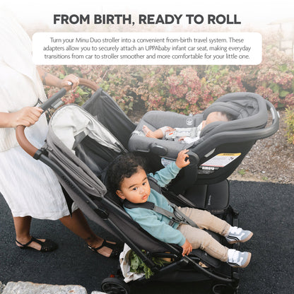 UPPAbaby Adapters for Minu Duo Mesa/Mesa V2, Mesa Max