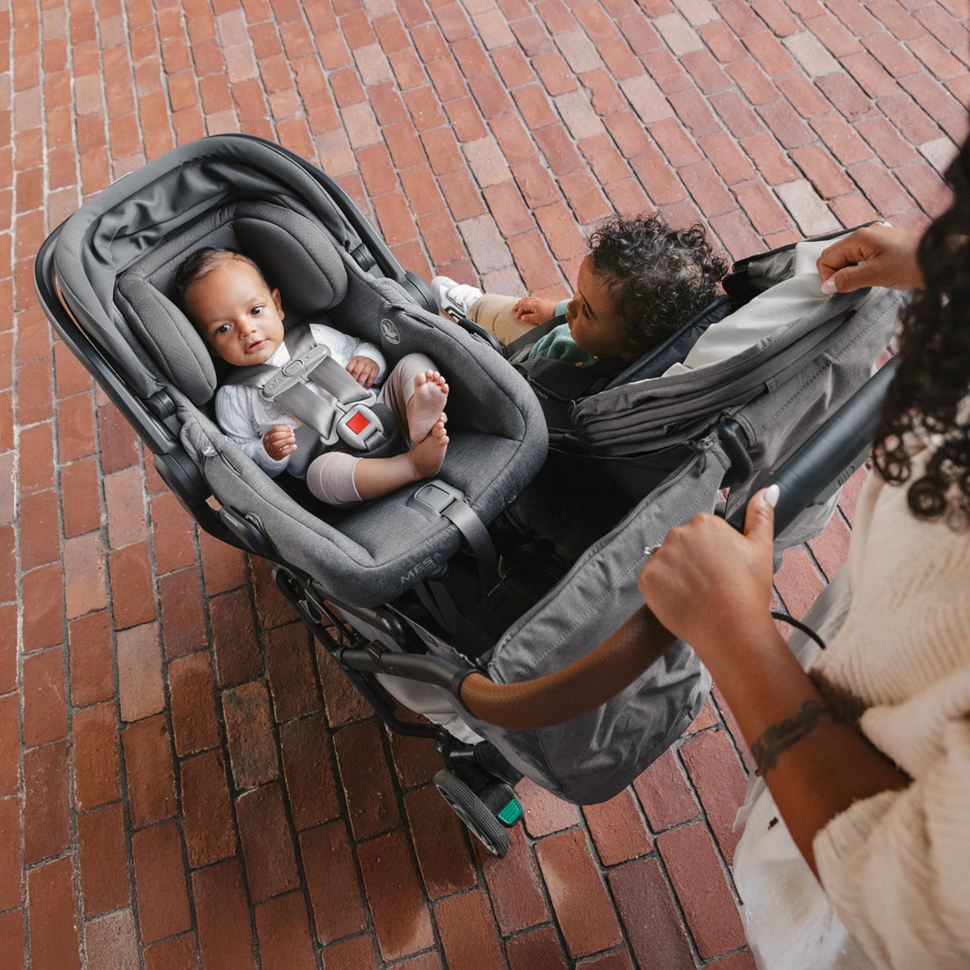 UPPAbaby Adapters for Minu Duo Mesa/Mesa V2, Mesa Max