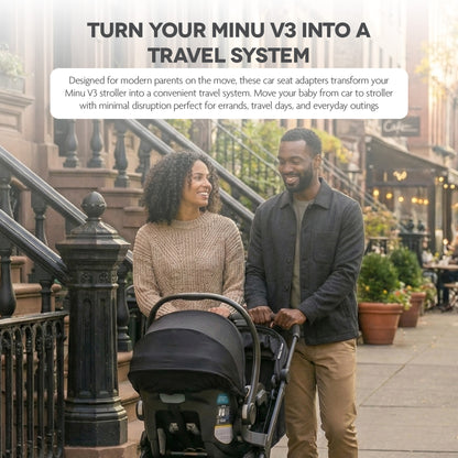 UPPAbaby Car Seat Adapters for Minu V3 Maxi-Cosi® Nuna® Cybex Joie Clek