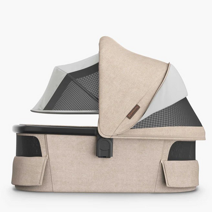 UPPAbaby Bassinet V3 Liam Oat Mélange Carbon Frame