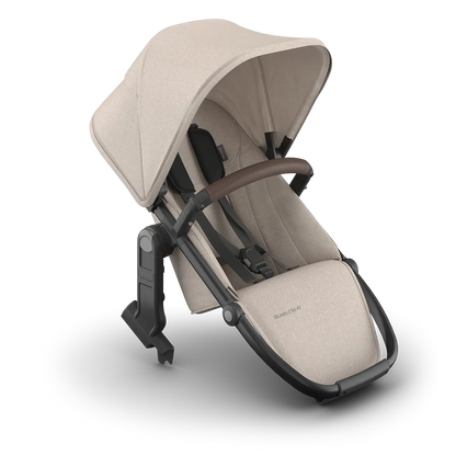 UPPAbaby RumbleSeat V3 Ada Sandstone Mélange Carbon Frame Chestnut Leather