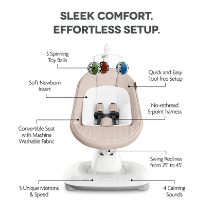 UPPAbaby Mamaroo Charlie Sand Mélange