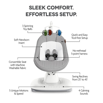 UPPAbaby Mamaroo Stella Grey Mélange