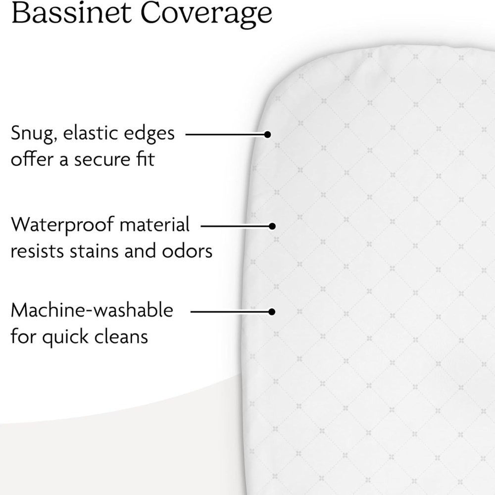 UPPAbaby Waterproof Mattress Cover for Soma White