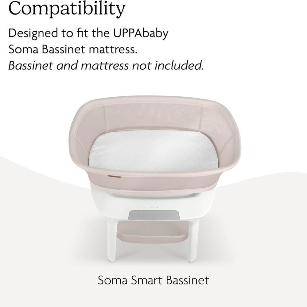 UPPAbaby Waterproof Mattress Cover for Soma White