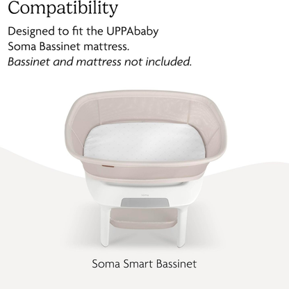 UPPAbaby Waterproof Mattress Cover for Soma White