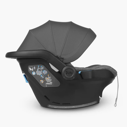 UPPAbaby Mesa I Size Infant Car Seat Jordan/Greyson Charcoal Mélange