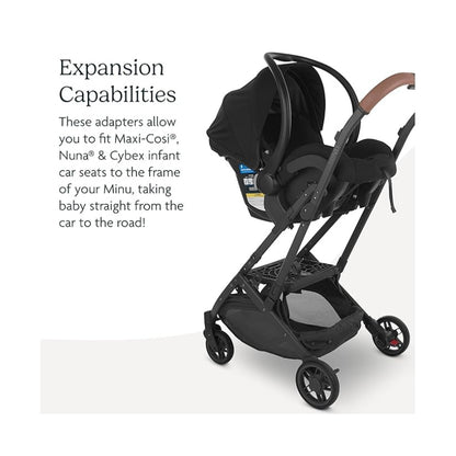 UPPAbaby Car Seat Adapters For Minu V2 Maxi Cosi, Nuna, Cybex, Besafe