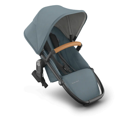 UPPAbaby RumbleSeat V3 Dillan Stone Blue Carbon Frame Sand Leather