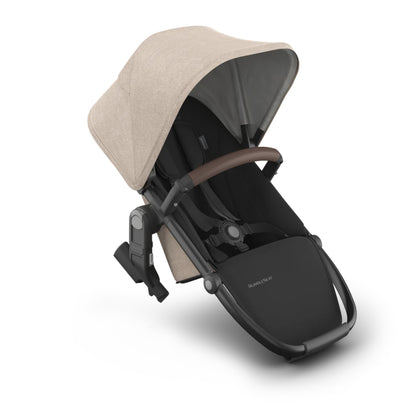 UPPAbaby Rumbleseat V3 Liam Oat MélangeCarbon Frame Chestnut Leather